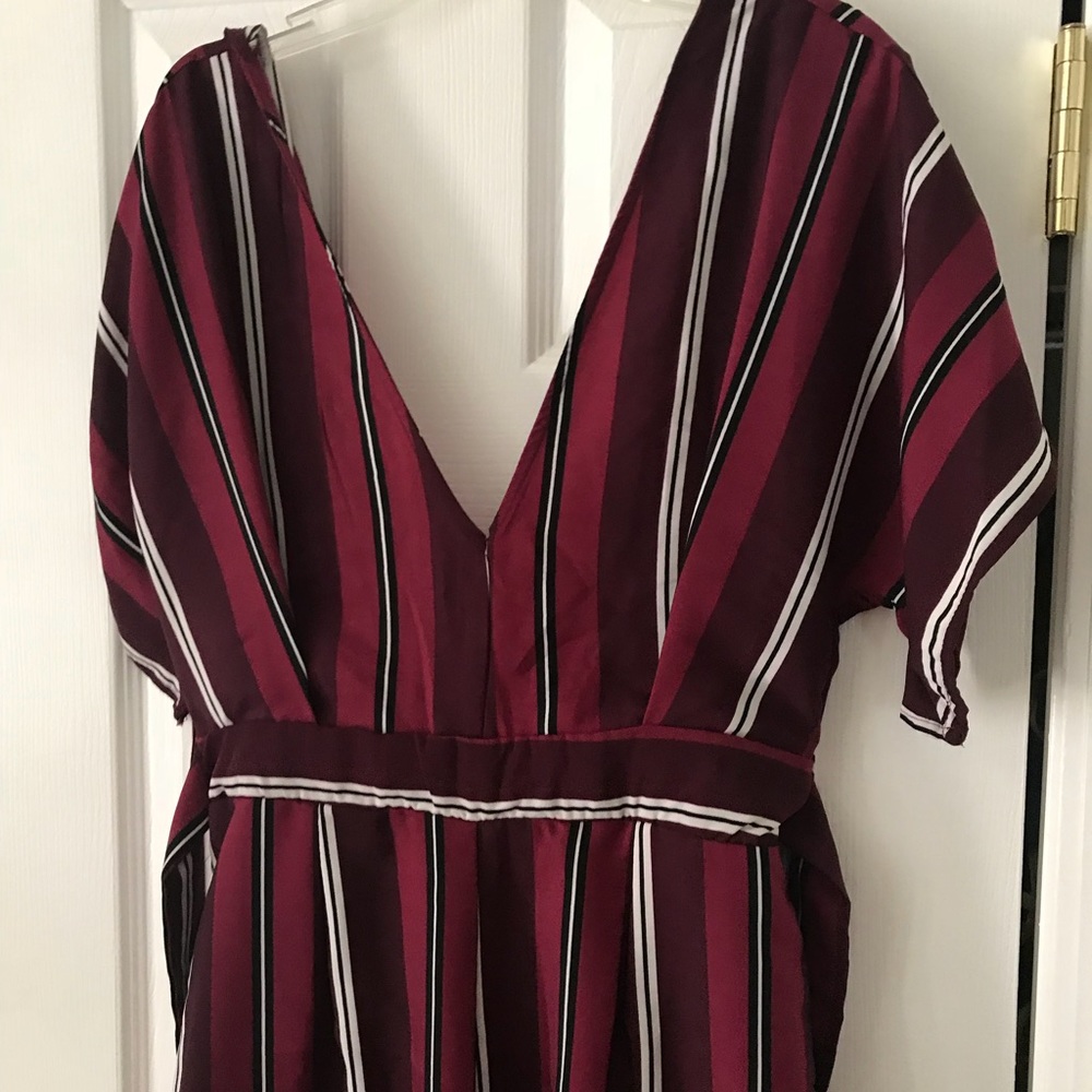 Striped Midi Jumper